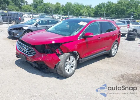 2020 Ford Edge Titanium from USA, damaged, VIN 2FMPK4K96LBA24488